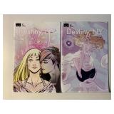 2 BLACK MASK COMICS DESTINY, NY #5, 6 ADULT READ