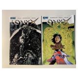 2 IDW COMICS ONYX #1, 2 ADULT READ