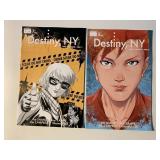 2 BLACK MASK COMICS DESTINY, NY #7, 8 ADULT READ