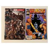 2 MARVEL COMICS GALACTUS #1 & MARVEL LEGACY #1