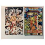 2 DC COMICS BATMAN DETECTIVE COMICS #491, 843