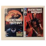 2 DC COMICS DEATHSTROKE VS. BATMAN 2/#30