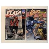 2 DC COMICS LOBO #1 & ABSOLUTE FLASH #13
