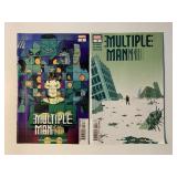 2 MARVEL COMICS MULTIPLE MAN #3, 4