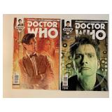 2 TITAN COMICS DOCTOR WHO #9, 10