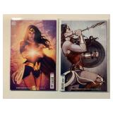 2 DC COMICS WONDER WOMAN #58, 59