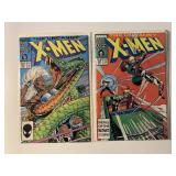 2 MARVEL COMICS THE UNCANNY X-MEN #223, 224