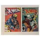 2 MARVEL COMICS THE UNCANNY X-MEN #195, 258