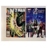 2 MARVEL COMICS NTH MAN #10 & A-FORCE #1
