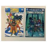 2 DC COMICS  TEEN TITANS #1, 2