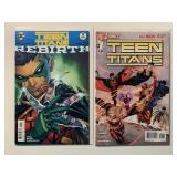 2 DC COMICS  TEEN TITANS 2/#1