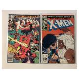 2 MARVEL COMICS THE UNCANNY X-MEN #160, 170