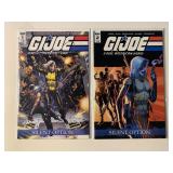 2 IDW COMICS G.I. JOE SILENT OPTION #1, 2