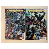 2 MARVEL COMICS ULTIMATE INVASION #2, 3