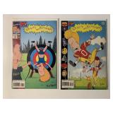 2 MARVEL COMICS BEAVIS AND BUTT-HEAD #7, 21