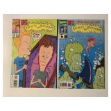 2 MARVEL COMICS BEAVIS AND BUTT-HEAD #2, 6