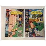2 MARVEL COMICS BEAVIS AND BUTT-HEAD #17, 19