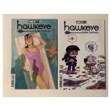 2 MARVEL COMICS HAWKEYE 2/#1
