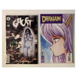 2 DARK HORSE COMICS GHOST #2 & DRAKUUN #5