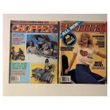 2 CHOPPER MAGAZINES FALL 1978 & WINTER 1979