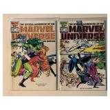 2 MARVEL COMICS MARVEL UNIVERSE #11, 12