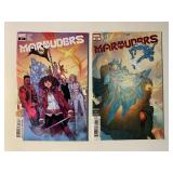 2 MARVEL COMICS MARAUDERS #26, 27