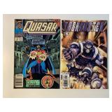 2 MARVEL COMICS TASK MASTER #4 & QUASAR #8
