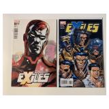 2 MARVEL COMICS EXILES #4, 85
