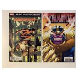 2 MARVEL COMICS WEAPON LOST #4 & THANOS #1