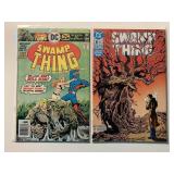 2 DC COMICS  SWAMP THING #23, 70 ADULT READ