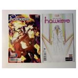 2 MARVEL COMICS HAWKEYE #2, 9