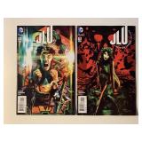 2 DC COMICS JUSTICE LEAGUE UNITED #11, 12