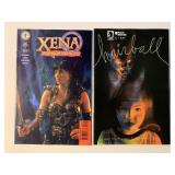 2 DARK HORSE COMICS HAIRBALL #1 & XENA #2