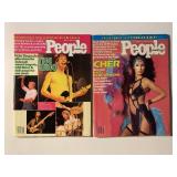 2 PEOPLE WEEKLY MAGAZINES SEE DESC.
