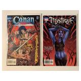 2 MARVEL COMICS CONAN #11 & MYSTIQUE #2
