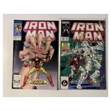 2 MARVEL COMICS IRON MAN #221, 241
