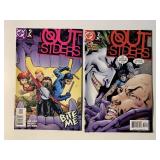 2 DC COMICS OUT SIDERS #2, 3