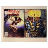 2 HEAVY METAL ADULT FANTASY MAGAZINES SEE DESC.