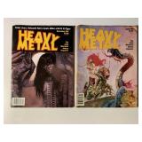 2 HEAVY METAL ADULT FANTASY MAGAZINES SEE DESC.