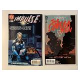 2 DC COMICS THE OMEGA MEN #7 & IMPULSE #16