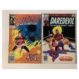 2 MARVEL COMICS DAREDEVIL #164, 254