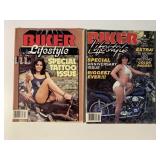2 BIKER LIFE STYLE MAGAZINES SEE DESC. ADULTS ONLY