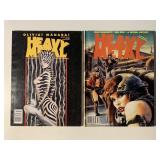 2 HEAVY METAL ADULT FANTASY MAGAZINES SEE DESC.