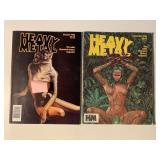 2 HEAVY METAL ADULT FANTASY MAGAZINES SEE DESC.