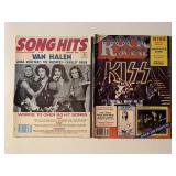 2 ASSORTED ROCK MAGAZINES SEE DESC.