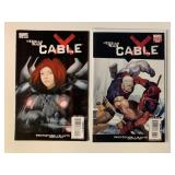 2 MARVEL COMICS MESSIAH WAR CABLE X # 13, 15
