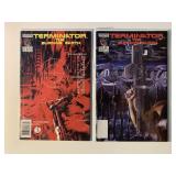 2 NOW COMICS TERMINATOR THE BURNING EARTH #3, 5