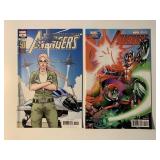 2 MARVEL COMICS THE AVENGERS #4, 10
