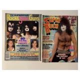 2 ASSORTED ROCK MAGAZINES SEE DESC.
