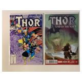 2 MARVEL COMICS THOR #18 & THE MIGHTY THOR #350